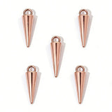 20pcs Alloy Round Diamond-Shaped Pendants in 6 Colors for DIY Necklace Earrings Charms Jewelry Making Supplies B1115-B1118