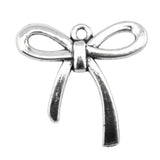 10pcs 25x24mm 5 Colors Bow Charms For DIY Jewelry Making
