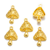 10pcs 5 colors Food Mushroom Charm fit for Necklace Key Chain Pendant DIY Jewelry 26*18mm K11