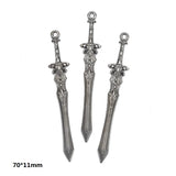 10-16pcs Gun black 16 Styles Mixed Alloy CharmsAnimation game weapon Pendant For DIY Handmade Jewelry Material