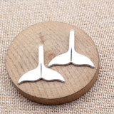 5pcs 29x32mm 2 Colors Antique Bronze Color Antique Silver Color Whale Tail Charms For DIY Jewelry Making