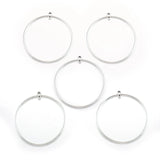 15pcs 3 sizes Double hole Geometric Circle Earrings Connector Charms for Earrings necklaces Pendant DIY Jewelry Findings B205