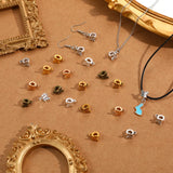 20 pcs 6 color Zinc Alloy Bead DIY big hole metal connector Beads Fits Charm Bracelets Necklaces Pendants making 9*11.5mm R227