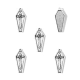 5pcs 2 colour Heart shaped Cross Charms Halloween Charms DIY Handmade Necklace Bracelet Earrings Jewelry Accessories W273