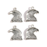 10pcs 4 color Tibetan Silver Plated Pendant Antique eagle Charms Jewelry Making DIY Handmade Craft 21*20mm D512