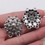 10pcs 27x32mm Antique Silver Color Body Chain Waist Chain Connector For DIY Jewelry Making Handmade Jewelry Findings