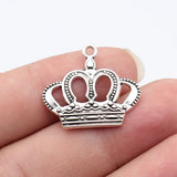 10pcs 27x24mm 3 Colors Antique Bronze Color Antique Silver Color Antique Gold Color Imperial Crown Charms