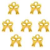 50pcs 6 colours Bow knot Charms for Bracelet Necklace Pendant Jewelry Making Handmade Crafts diy Supplies 9.5*11mm N1172