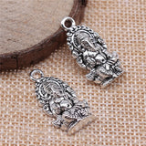 10pcs 26x14mm 2 Colors Antique Bronze Color Antique Silver Color Elephant Charms For DIY Jewelry Making