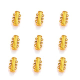 5Set 2-5 Row buckle cylindrical Magnet Connected Clasps Pendant DIY Couple Magnetic Buckle For Jewelry Necklace Bracelet W291