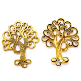 5 pcs Antique Porous Tree of Life Charms for Keychain clothing Pendants DIY Jewelry Making Accessories Findings 74*57mm Q277