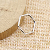 20pcs 15x15mm 3 Colors Antique Bronze Color Antique Silver Color Antique Gold Color Hexagonal Honeycomb Charms