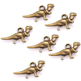 20pcs 5 Colors dinosaur Charms For Bracelets Necklace Pendant DIY Handmade Jewelry Making accessories 20*11mm D9345