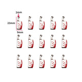 5 pcs 20 styles Halloween Zinc Alloy Bloody Dagger Color Charms Knife Pendants for DIY Bangle Bracelet necklace Findings W430