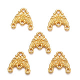 20Pcs 5 Colors Alloy flower charm For Bracelets Necklaces Pendant Diy Handmade Jewelry Making 14*14mm G125