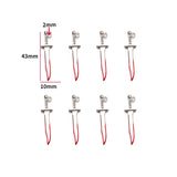 5 pcs 20 styles Halloween Zinc Alloy Bloody Dagger Color Charms Knife Pendants for DIY Bangle Bracelet necklace Findings W430