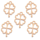 10 colour 20pcs Antique silver color Charms lucky four leaf clover Making pendant fit DIY Handmade Jewelry 24*17mm Q402
