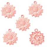 10pcs 7 Color Sunflower Charm for Bracelet Necklace earring Pendant  DIY Handmade Jewelry Accessories 21*20mm Q1164