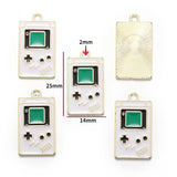 10pcs Vintage Enamel Cup Phonograph Bicycle Charms For Jewelry Making Handmade DIY Necklaces Pendants Bracelets Accessories W404