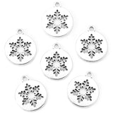 20pcs 4 Color Alloy christmas snow Charms For Earring necklace Pendants DIY Handmade Jewelry Accessories Making 14*11/17*15mm