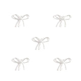 10-Piece Alloy Bow Tie Charms 23.5*20.5mm Necklace Bracelet Accessories DIY Jewelry Making Keychain Bag Charms N184