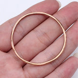 10pcs 44x44mm Antique Copper Color Twisted Geometric Circle Accessories For DIY Jewelry Making Jewelry Findings