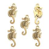 15pcs 6 Color Hippocampus Charms Alloy Metal For earring animal Pendants DIY Handmade Jewelry Accessories Making 12*29mm D725