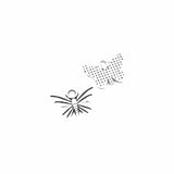 25pcs 5 Colors butterfly Charms For Bracelets Necklace Pendant DIY Handmade Jewelry Making accessories 15*12mm D249