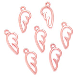 50pcs 5colors Wings Charms for Earrings necklaces keychains Jewelry Making DIY Jewelry accessories Handmade Craft 23*10.5mm D453