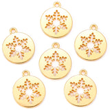 20pcs 4 Color Alloy christmas snow Charms For Earring necklace Pendants DIY Handmade Jewelry Accessories Making 14*11/17*15mm