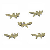 40pcs 4 colors fox Charms For Necklace Bracelet Keychain pendant DIY Jewelry Making 10*20mm D972
