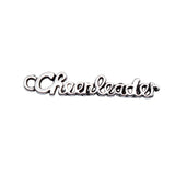 30Pcs/Lot Silver Color Hollow Letters Carved Cheerleader Pendants Jewelry Diy Findings Charms