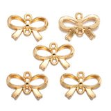 20 pcs 4 color Antique silver color Metal bow-knot Charms Pendants For Jewelry Making Diy Handmade Jewelry 22*15 N101