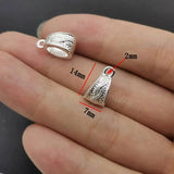 20-40pcs silver color Zinc Alloy Bead DIY big hole metal connector Beads Fits Charm Bracelets Necklaces Pendants making R224