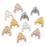 20Pcs 5 Colors Alloy flower charm For Bracelets Necklaces Pendant Diy Handmade Jewelry Making 14*14mm G125