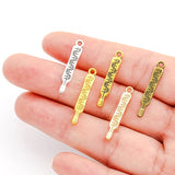 20pcs 5 Colors Doctor Nurse Thermometer Charms for Key Buckle Pendants Antique Jewelry Making DIY Handmade Craft 4x24mm J500