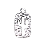 10Pcs/Lot 24x12mm Cactus Charms Wholesale Antique Silver Color For DIY Jewelry Making Charms Jewelry Findings