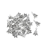 10-30pcs Christmas style charm snowman Santa Claus Gift box for Earring necklace Pendants DIY Handmade Craft Jewelry Making