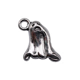 10pcs 16x13mm Antique Silver Color Ghost Charms Pendant For DIY Jewelry Making Handmade Jewelry Craft Findings
