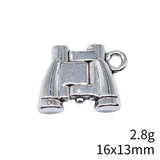 10pcs 16x13mm Antique Silver Color Telescope Charms Pendant For DIY Jewelry Making Handmade Jewelry Craft Findings