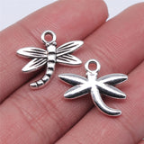 10pcs 18x13mm 2 Colors Dragonfly Charms Pendant For DIY Jewelry Making Handmade Jewelry Craft Findings