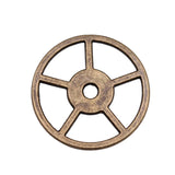 10pcs 24x24mm Antique Bronze Color Gear Steampunk Charms Pendant For DIY Jewelry Making Jewelry Craft Findings