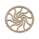 10pcs 25x25mm 2 Colors Steampunk Gear Charms Pendant For DIY Jewelry Making Handmade Jewelry Craft Findings