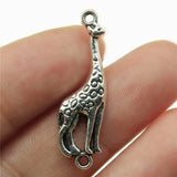 10pcs 29x8mm 2 Colors Giraffe Connector Charms Pendant For DIY Jewelry Making Handm ade Jewelry Craft Findings ef4216