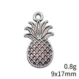 10pcs 9x17mm Antique Silver Color Pineapple Charms Pendant For DIY Jewelry Making Handmade Jewelry Craft Findings