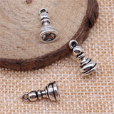 12pcs 2 Colors Chess Pawn Charms Pendant For DIY Jewelry Making Handmade Jewelry Craft Findings
