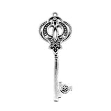 4pcs 62x23mm Antique Silver Color Key Charms Pendant For DIY Jewelry Making Handmade Jewelry Craft Findings