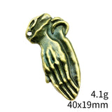 5pcs 40x19mm Antique Bronze Color Applaud Hand Charms Pendant For DIY Jewelry Making Handmade Jewelry Craft Findings