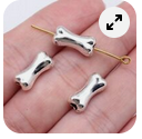 20pcs 14.7x7x5.6mm Tibetan Silver Alloy Charm bone Bead Pendant  h1227