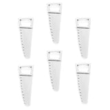 Lote de 15 colgantes pequeños de aleación de metal con forma de sierra de 9x28 mm para hacer joyas, manualidades hechas a mano.